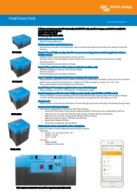 Datasheet Peak Power Pack